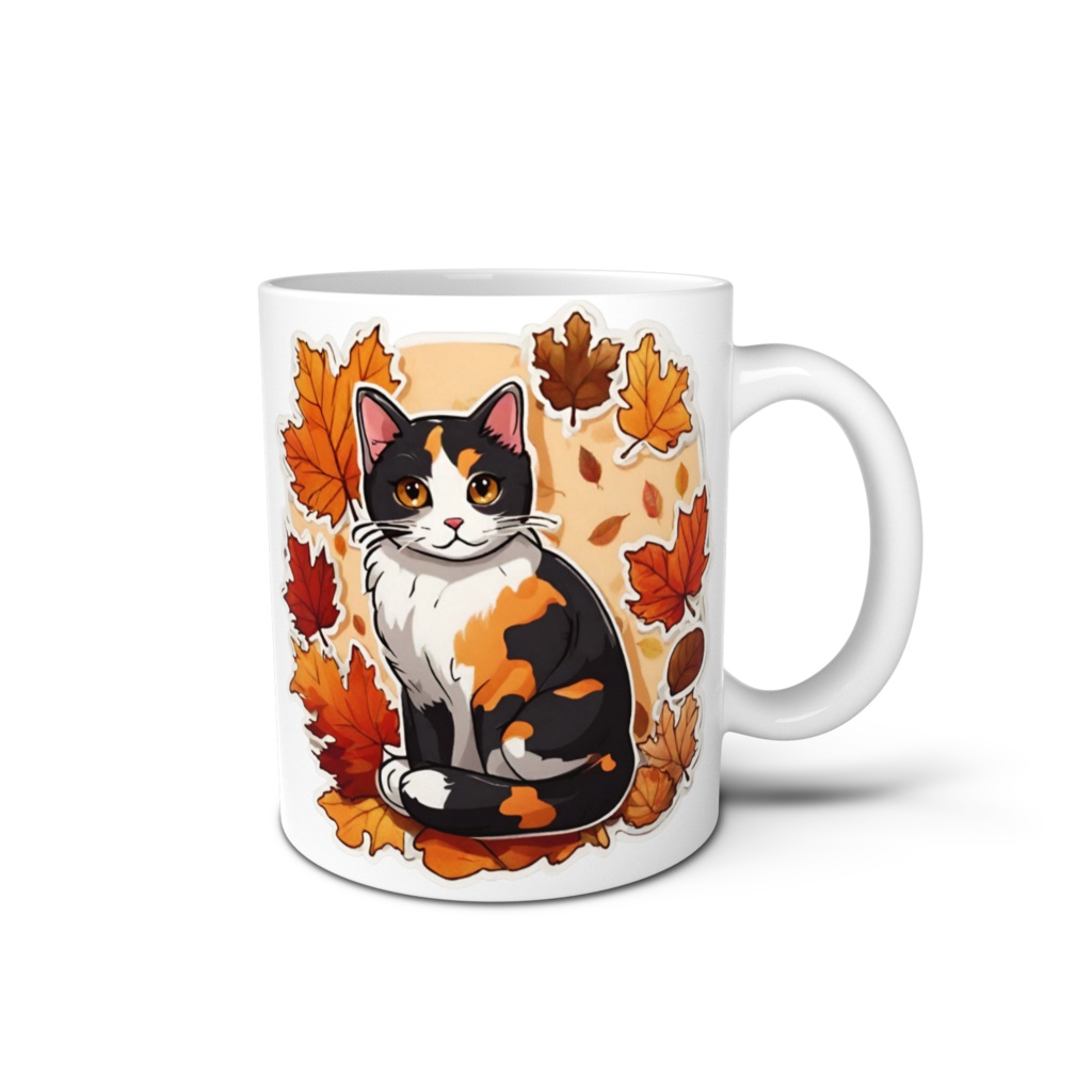 動物マグカップ　猫