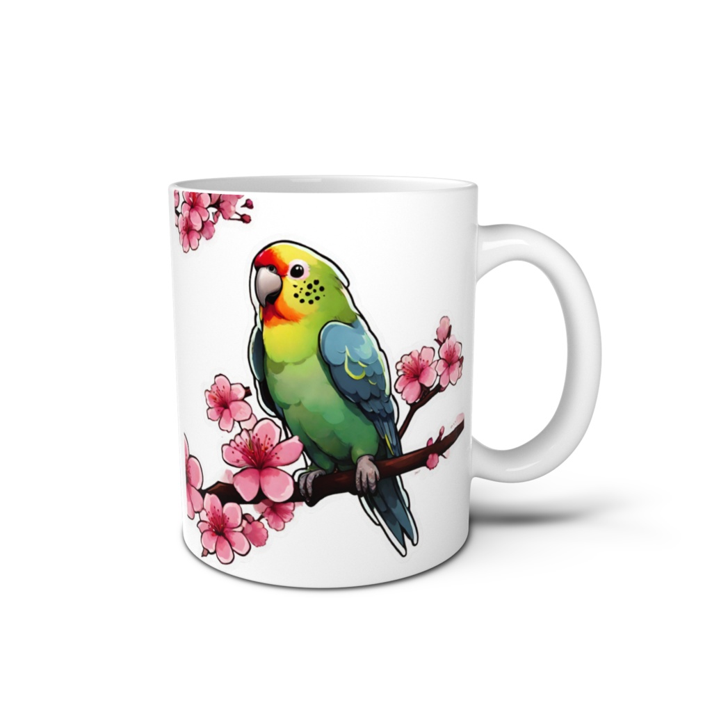 動物マグカップ　鳥