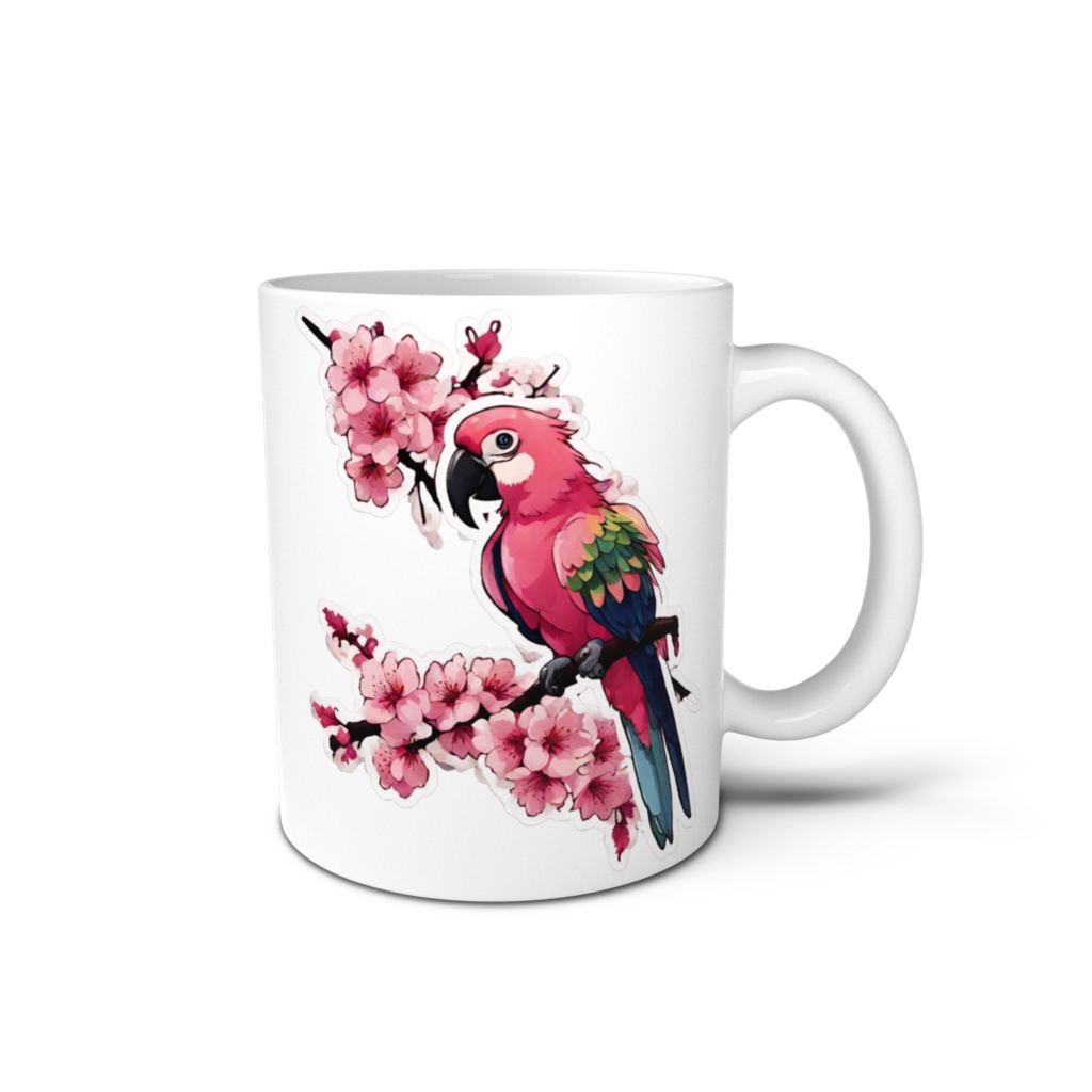 動物マグカップ 鳥