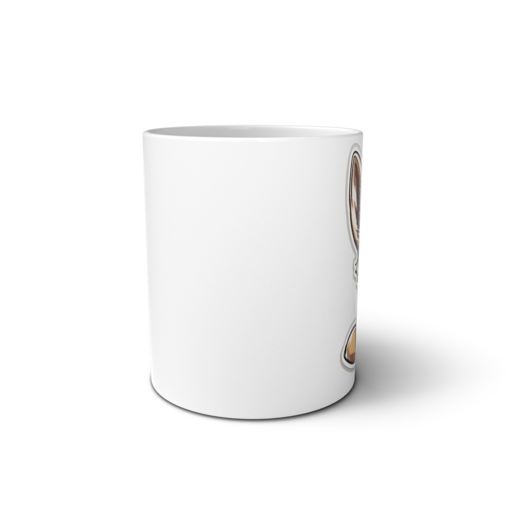 動物マグカップ 狐