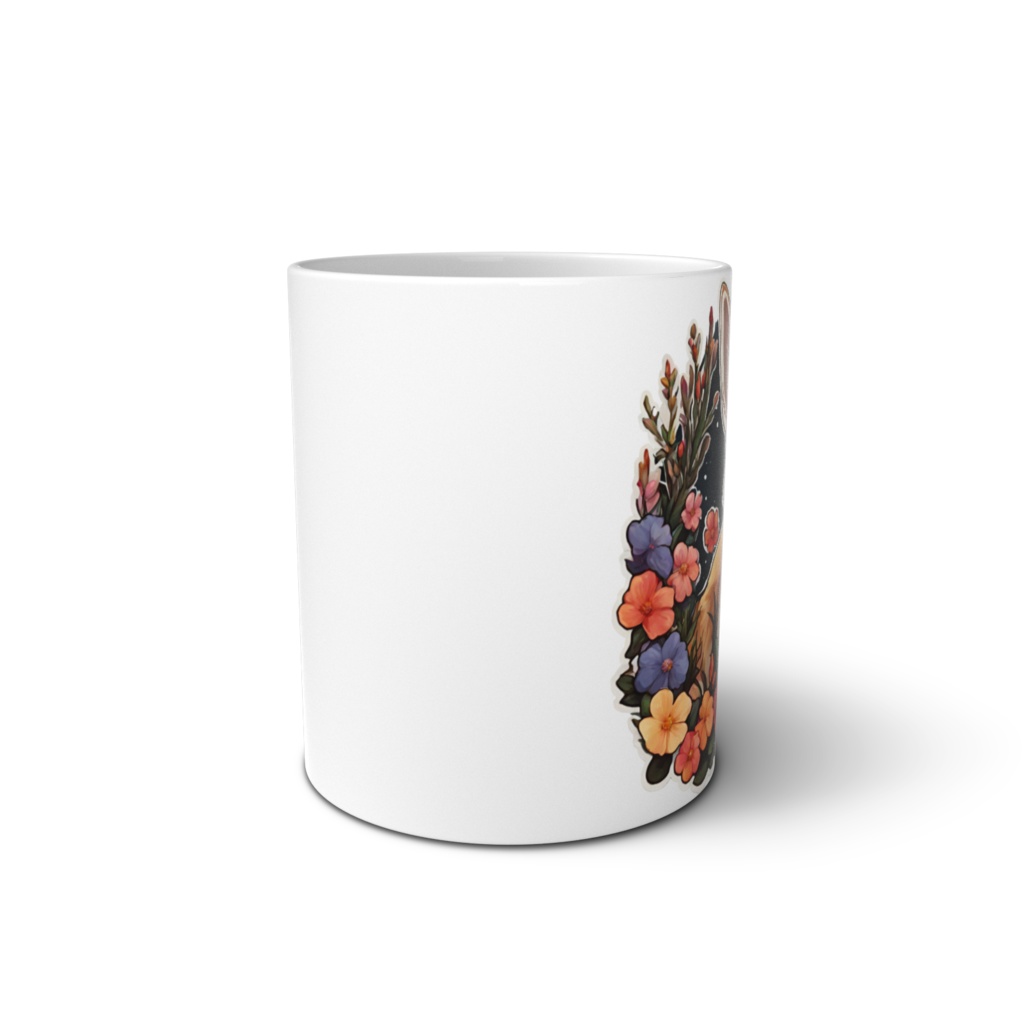 動物マグカップ 狐