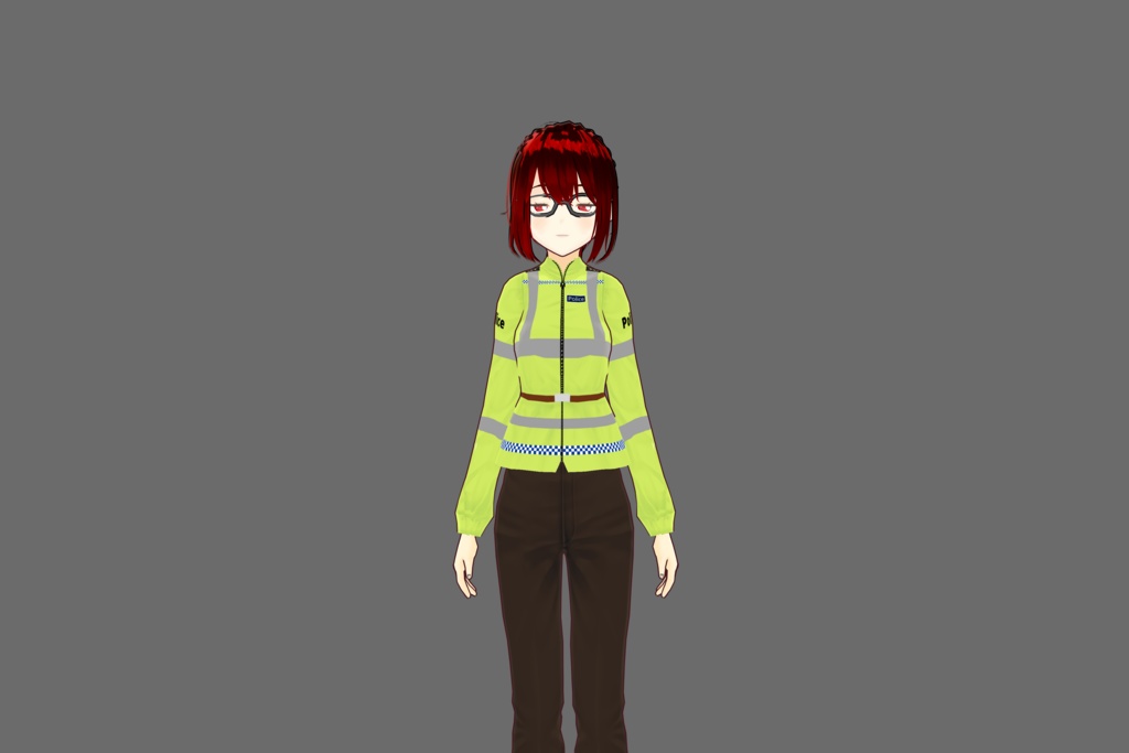 London Metropolitan Police Vroid Coat 
