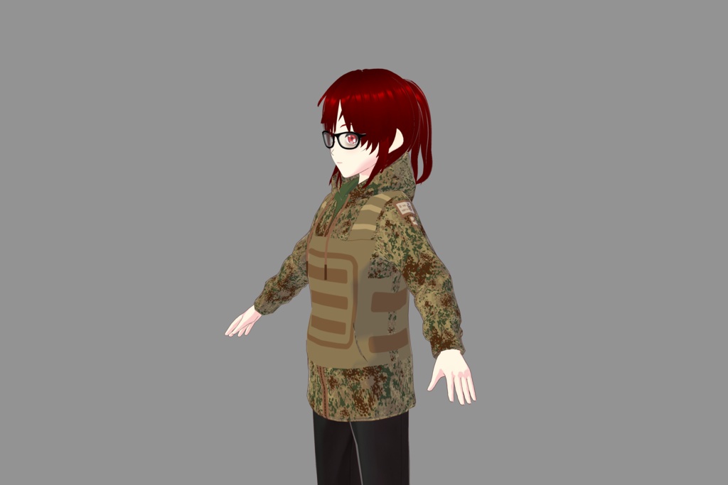 Military Camo (Flecktarn) Hoodie