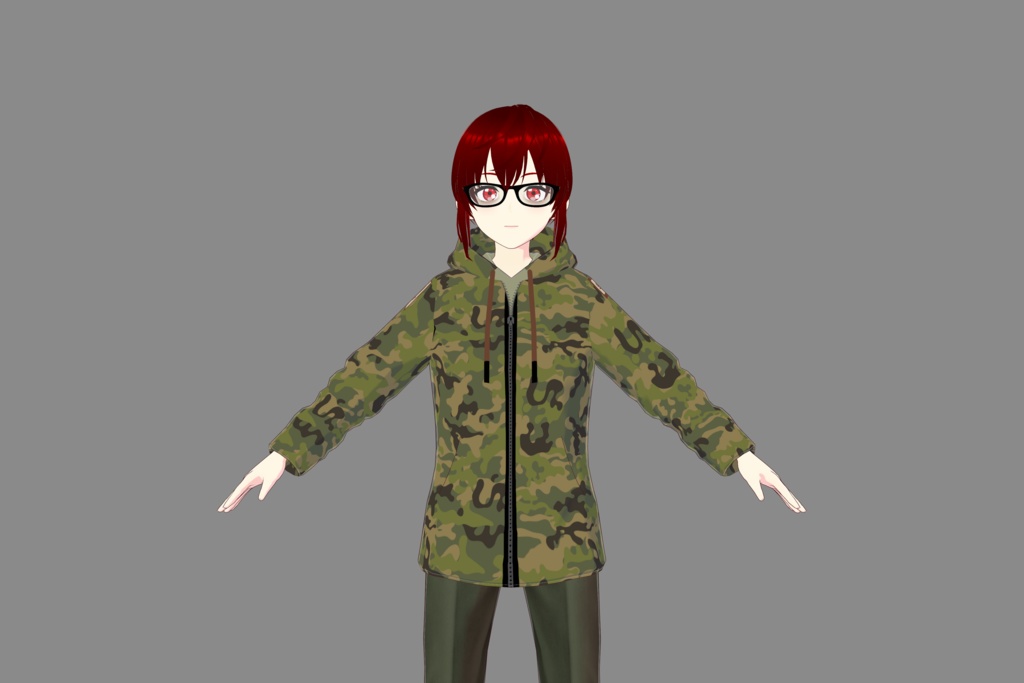 Military Camo (tropical) Hoodie