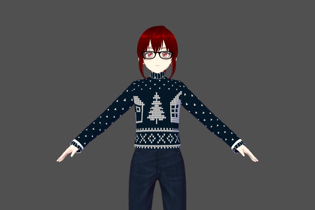 Christmas Sweaters (Red & Blue)