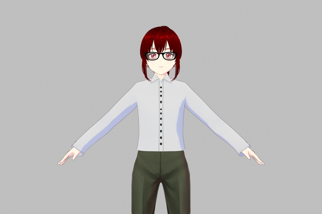 Grey Vroid Shirts