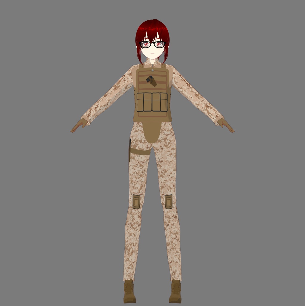 Marine Raider Vroid Outfit
