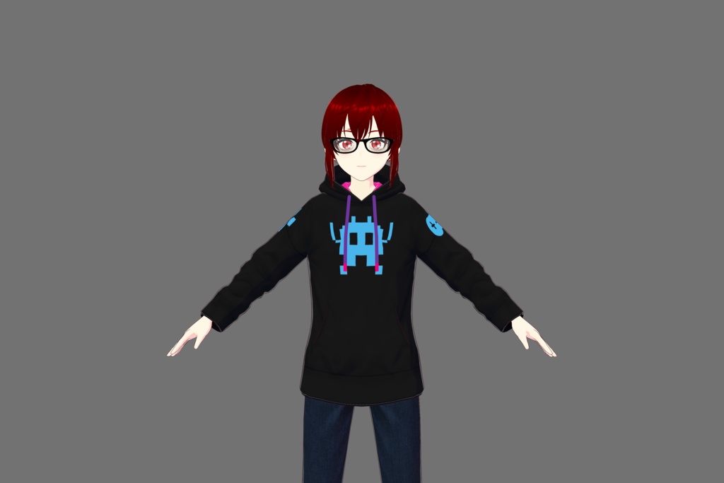 Vroid Gaming Hoodie