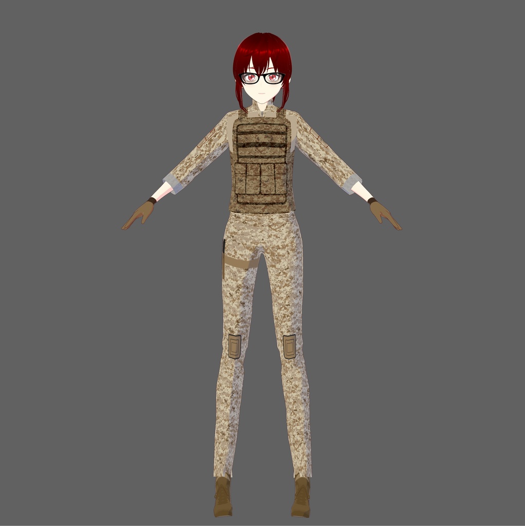 US Navy SEAL Arid Vroid Outfit