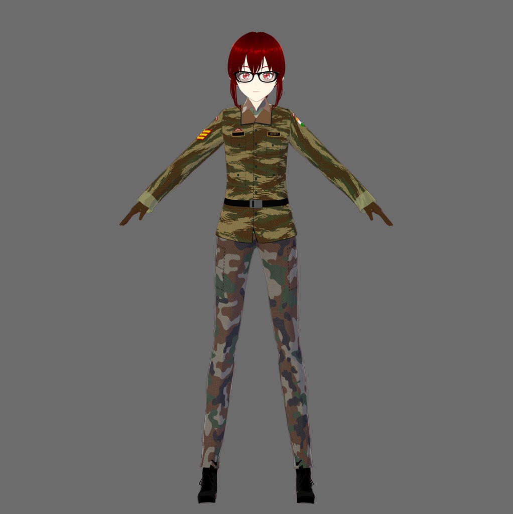 Indian Army Parachute Regiment Vroid Outfit