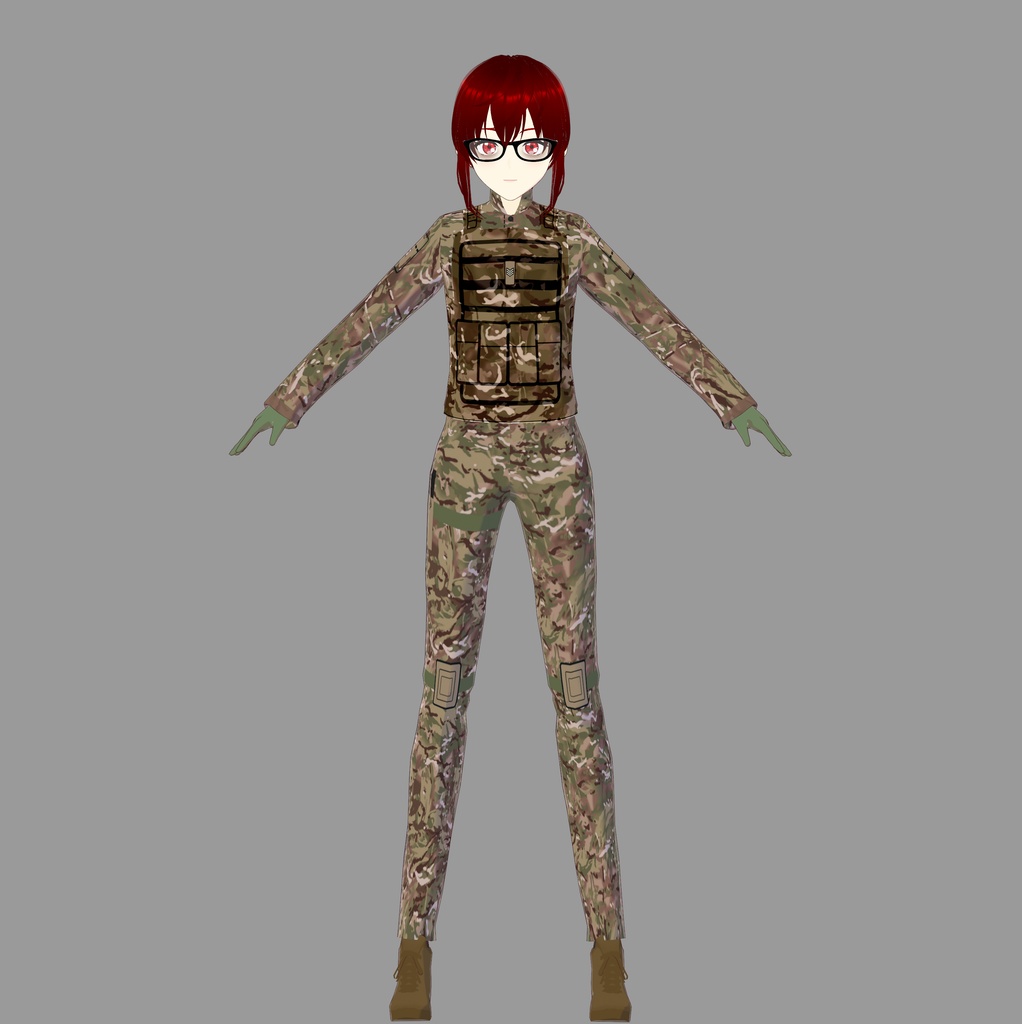 British Army Vroid Combat Uniform