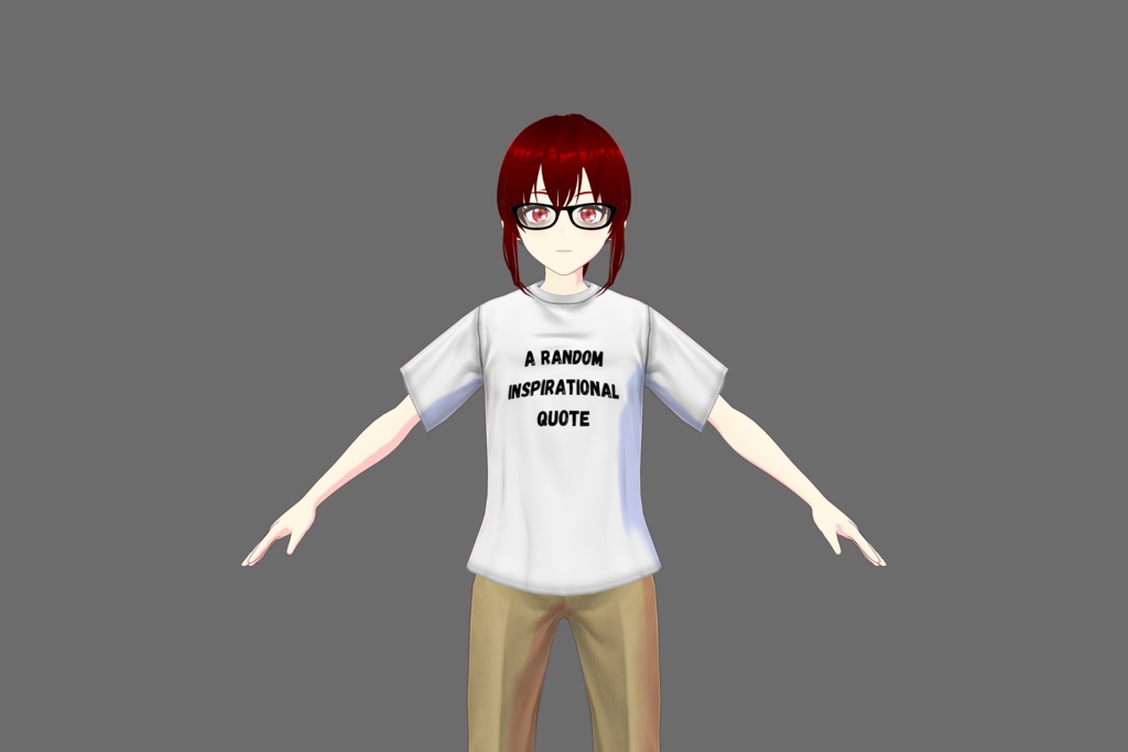 Vroid "Inspirational" T-Shirt