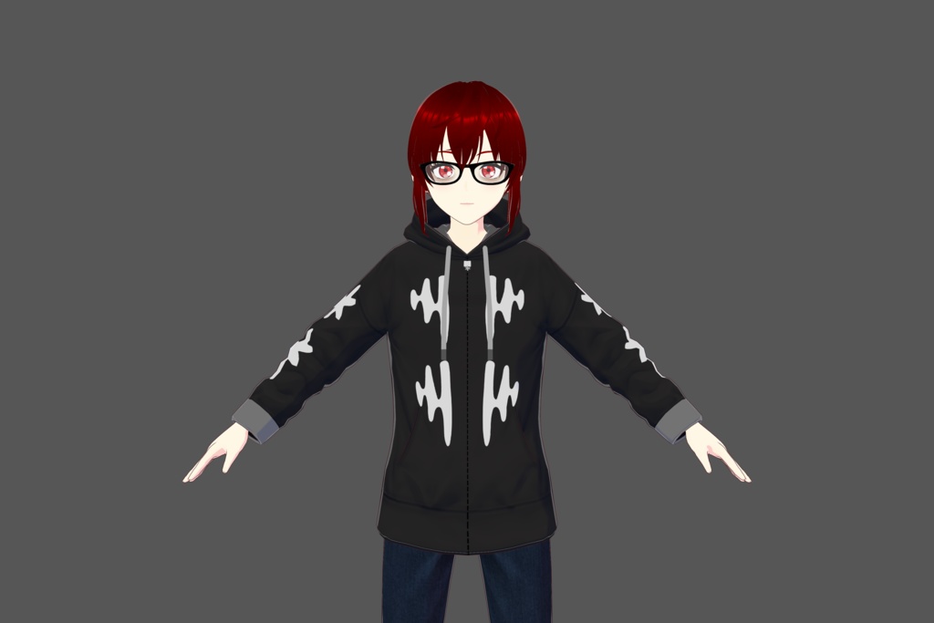 Black Snowflakes Hoodie