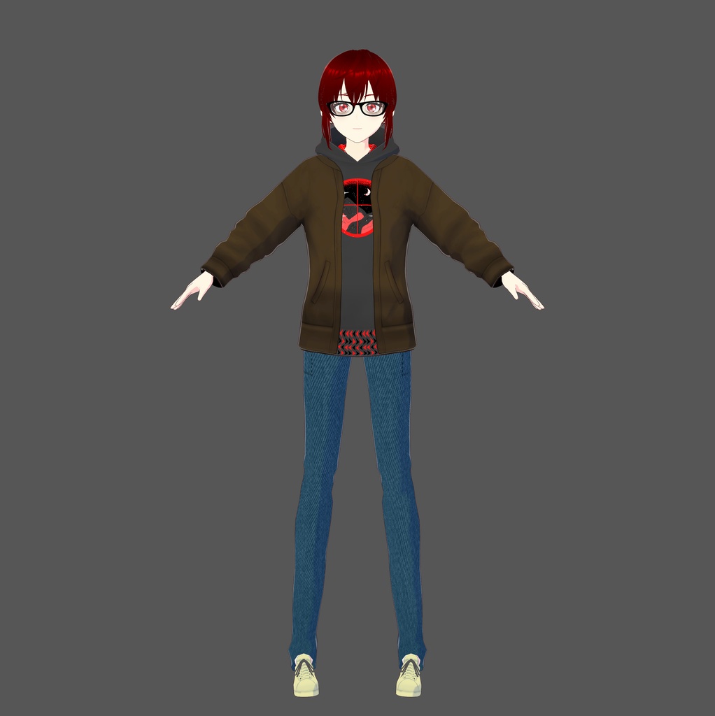 Casual Vroid Winter Outfit