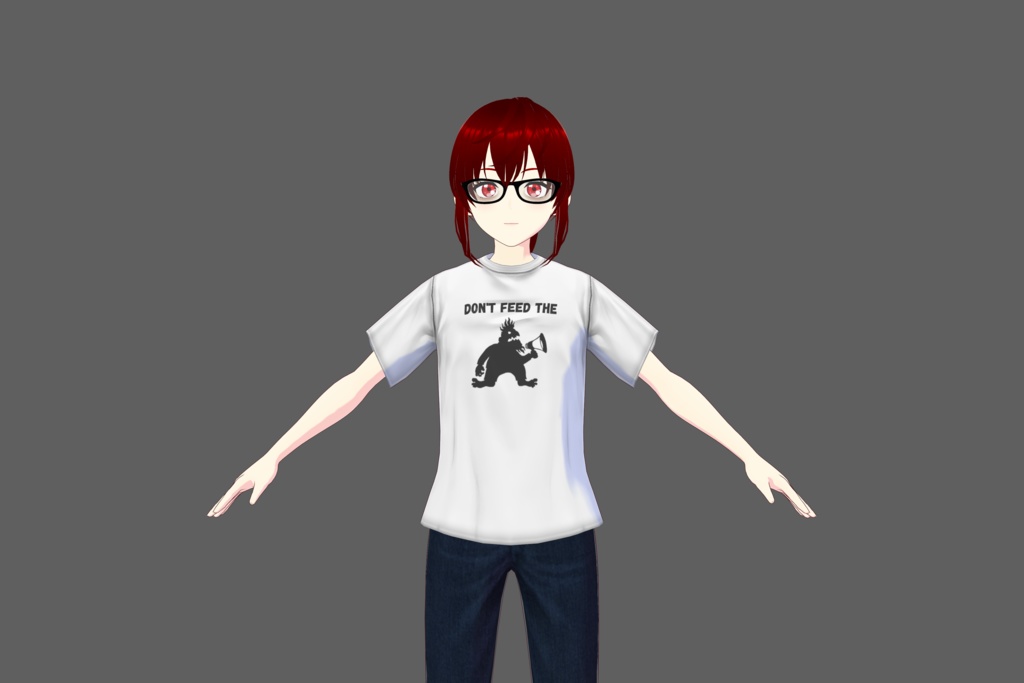 "Don't Feed The Troll" Vroid T-Shirt