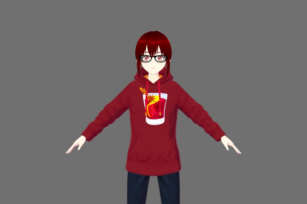 Tropical Drink Vroid Hoodie