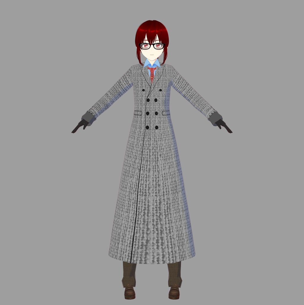 Formal Winter Vroid Outfit