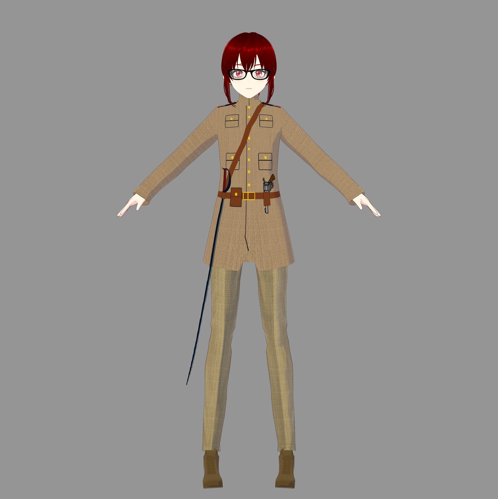 British Indian Army (WW2) Vroid Uniform 