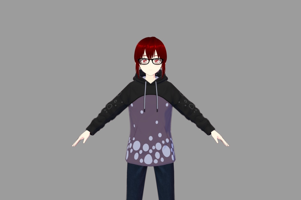 Vroid Bubble Hoodie