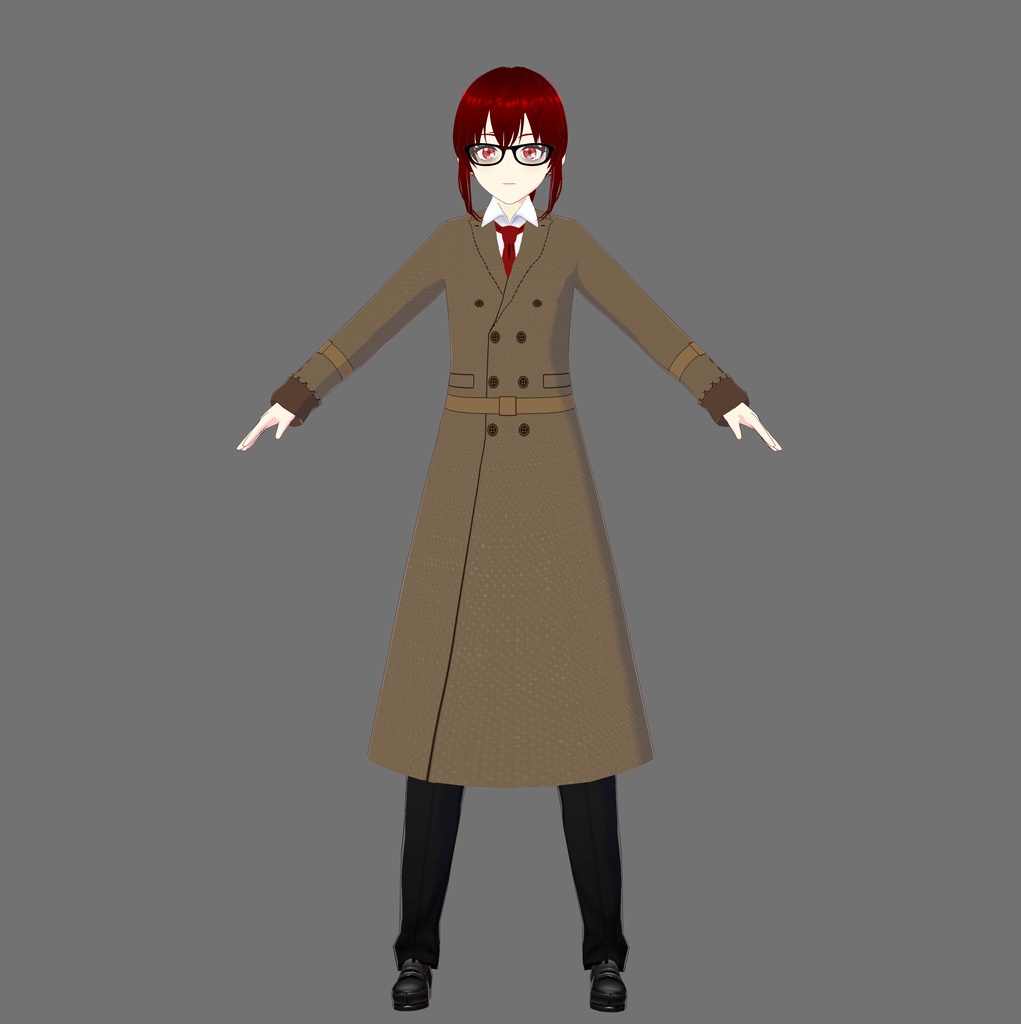 Vroid Detective Outfit