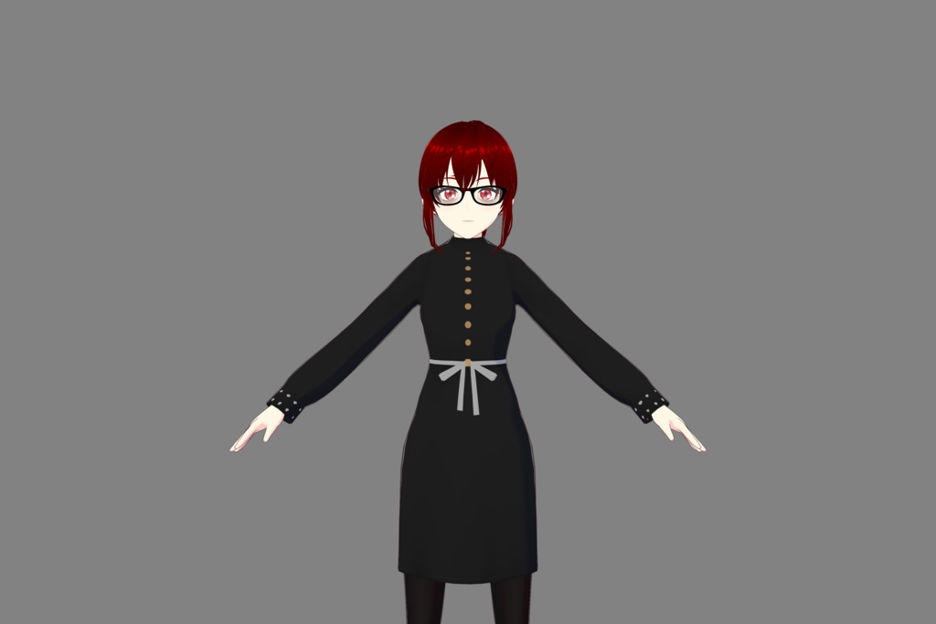 Black Vroid Dress