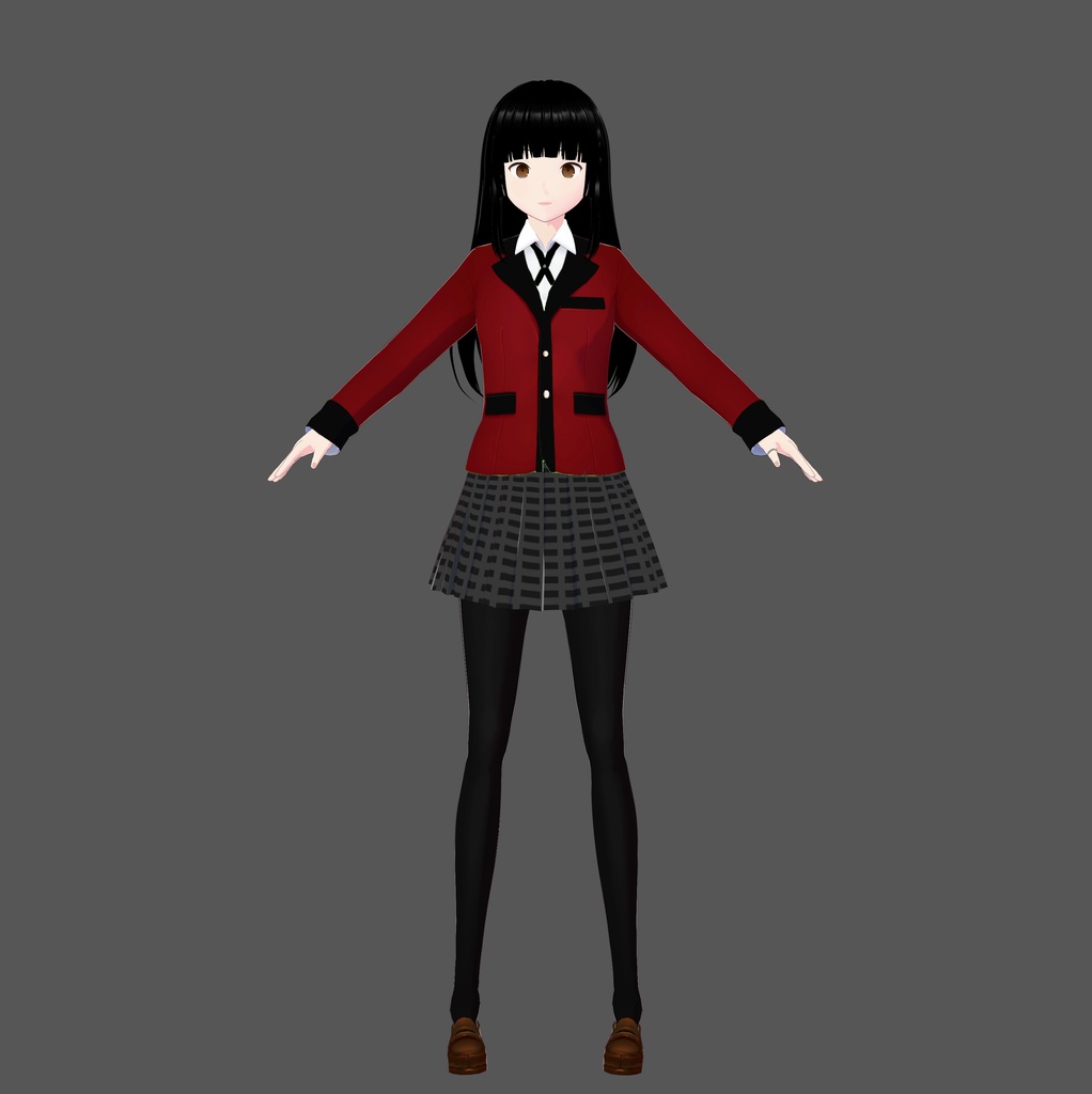 Yumeko Jabami (Kakegurui) Vroid Model