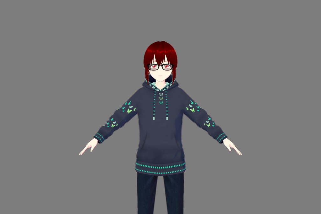 Deannez Vroid Hoodie