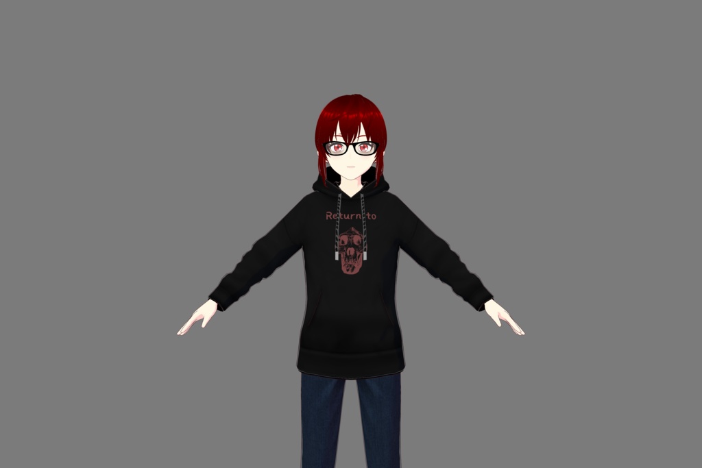 "Return to Monke" Metal Vroid Hoodie