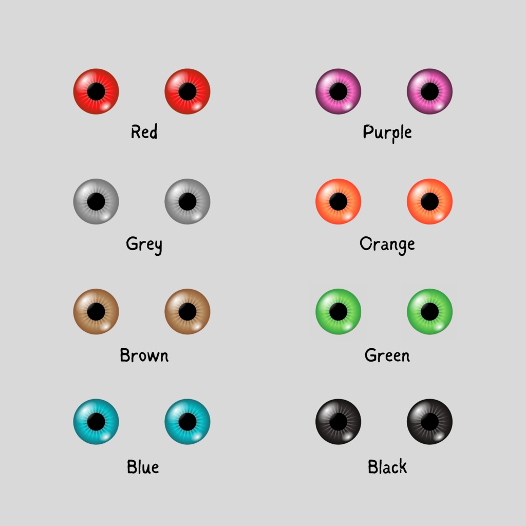 Vtuber Eye Texture Pack 2