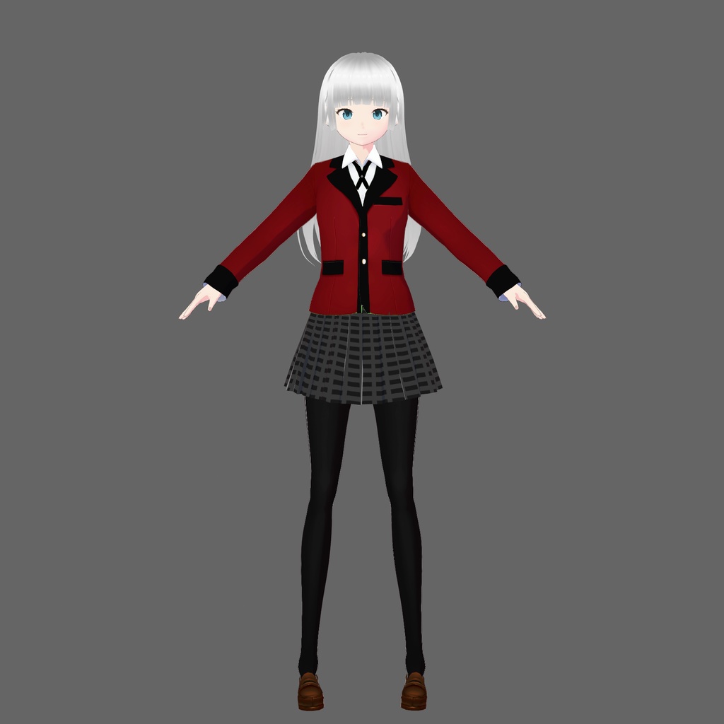 Ririka Momobami (Kakegurui) Vroid Model