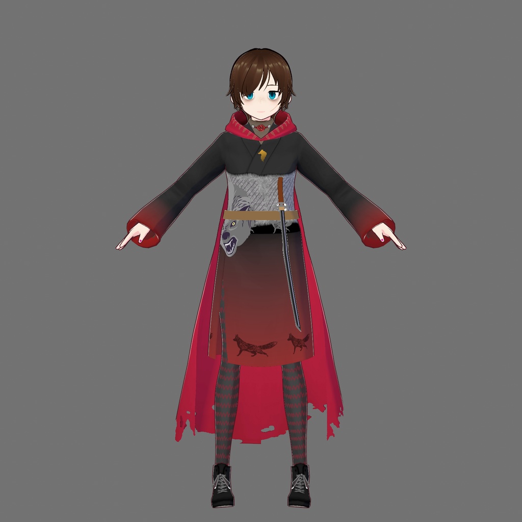 Red Riding Hood (Alternate Outfit) Vroid Model