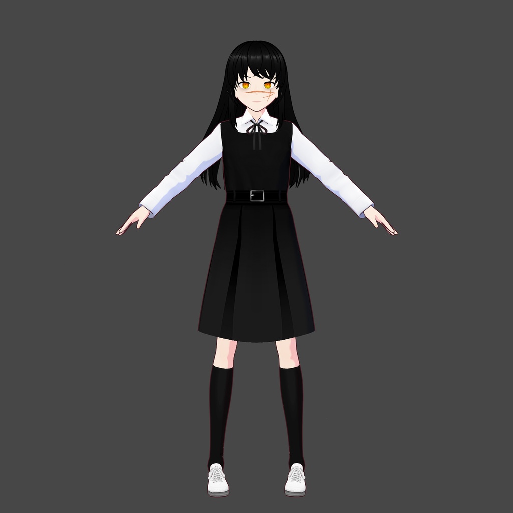 Yoru Vroid Model (Chainsaw Man)