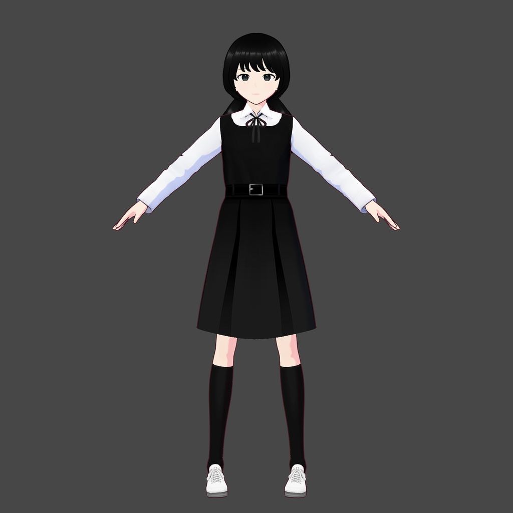 Asa Mitaka Vroid Model (Chainsaw Man)