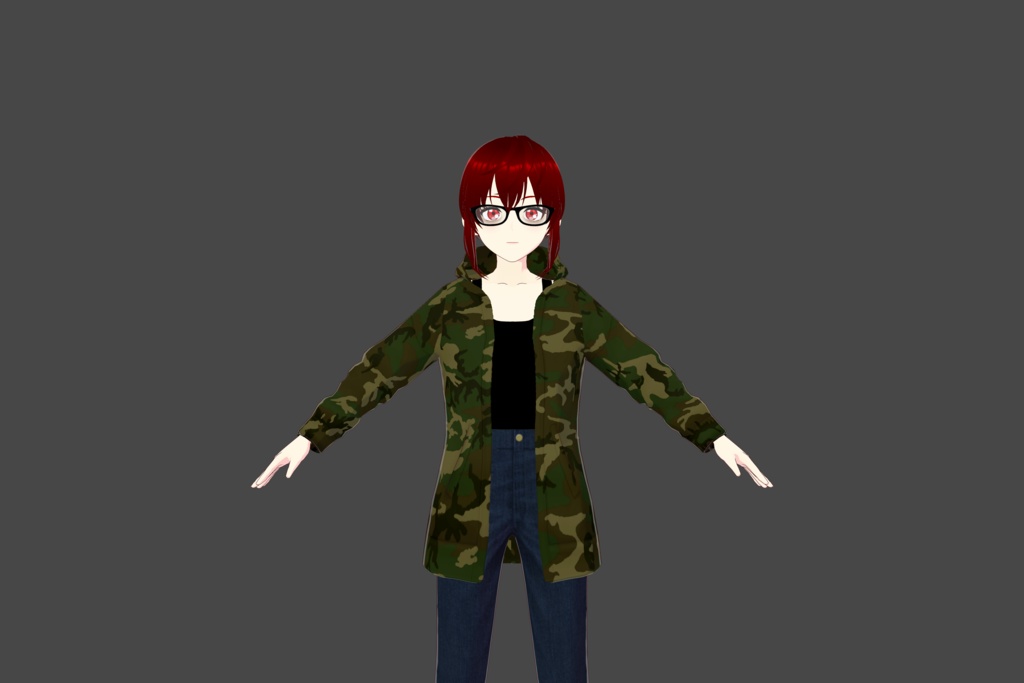 Woodland Camo Vroid Parka