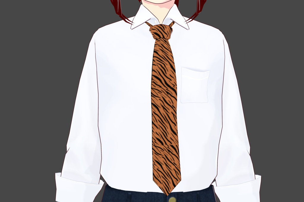 Animal-Themed Vroid Ties