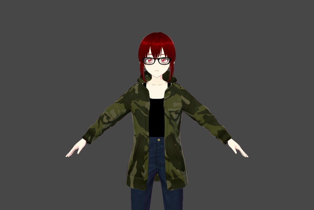 Green DPM Camo Vroid Parka