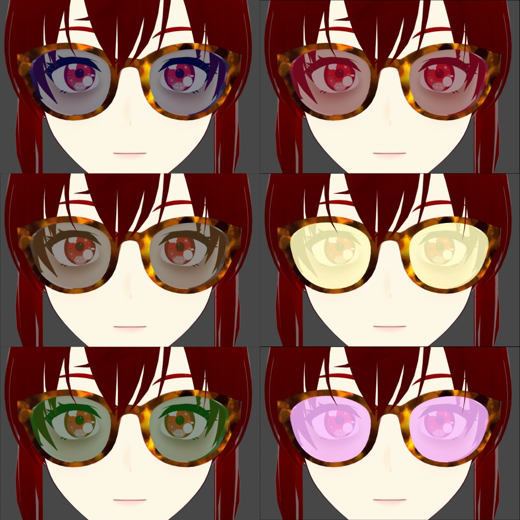 Tortoiseshell Vroid Sunglasses