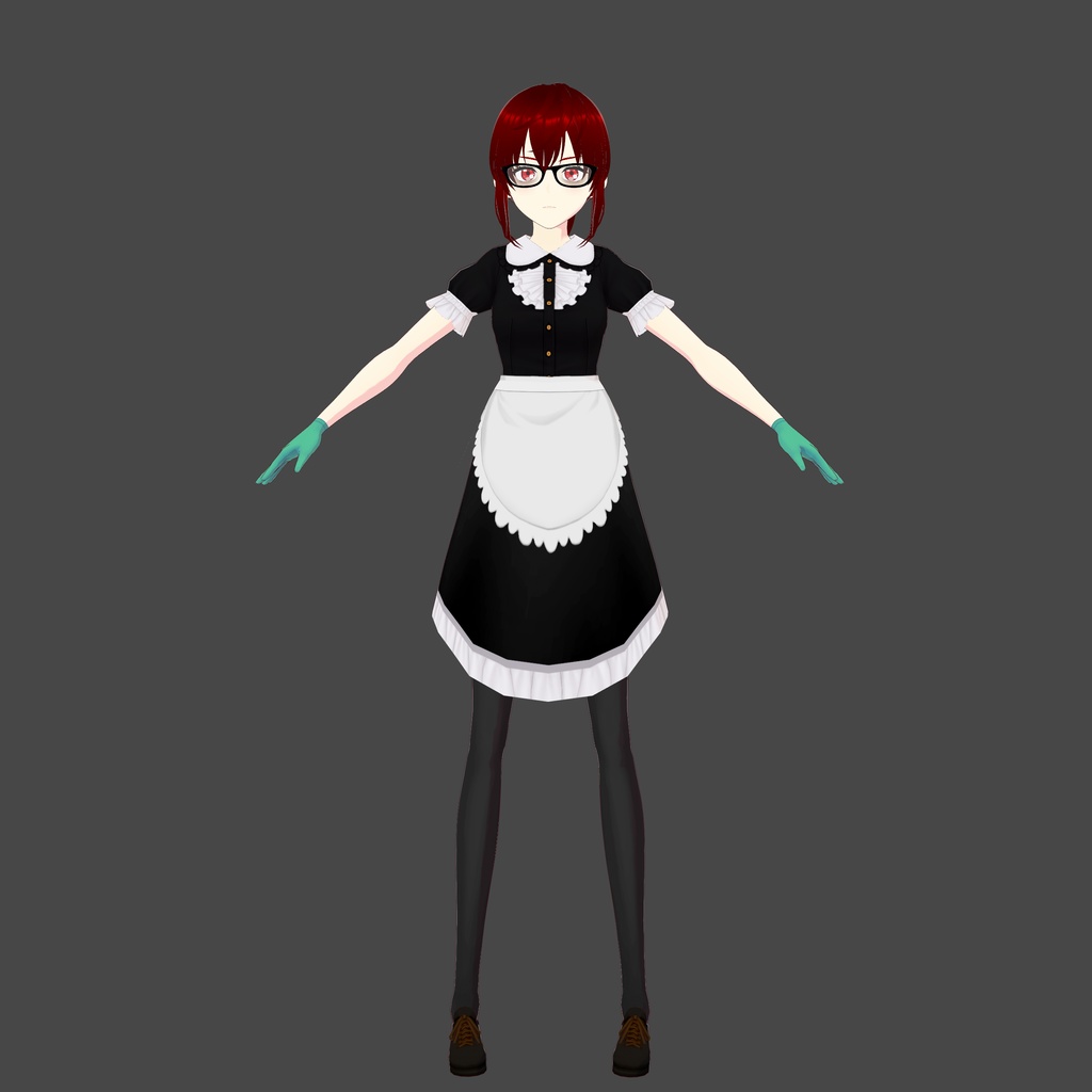 Vroid Maid Outfit