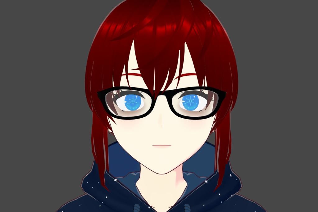 Snowflakes Vroid Iris Pack