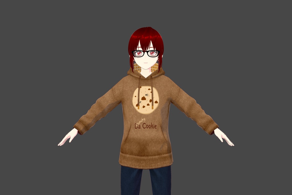 Da "Crunchy" Cookie Vroid Hoodie