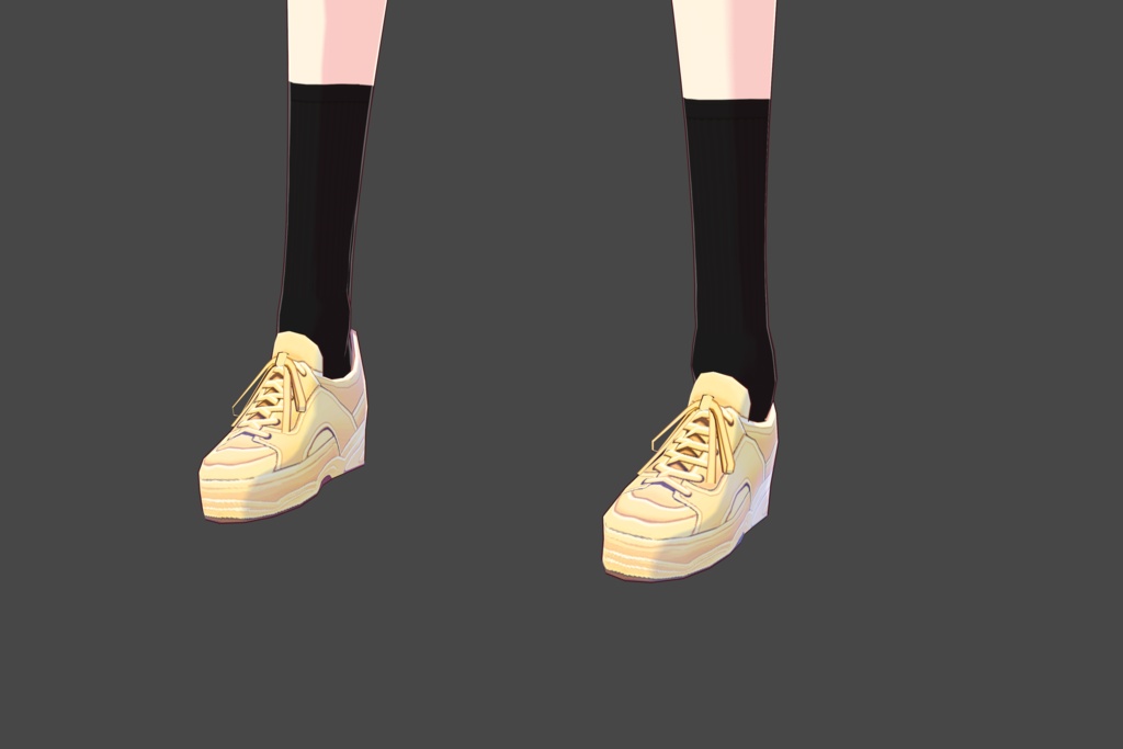 Golden Vroid Trainers