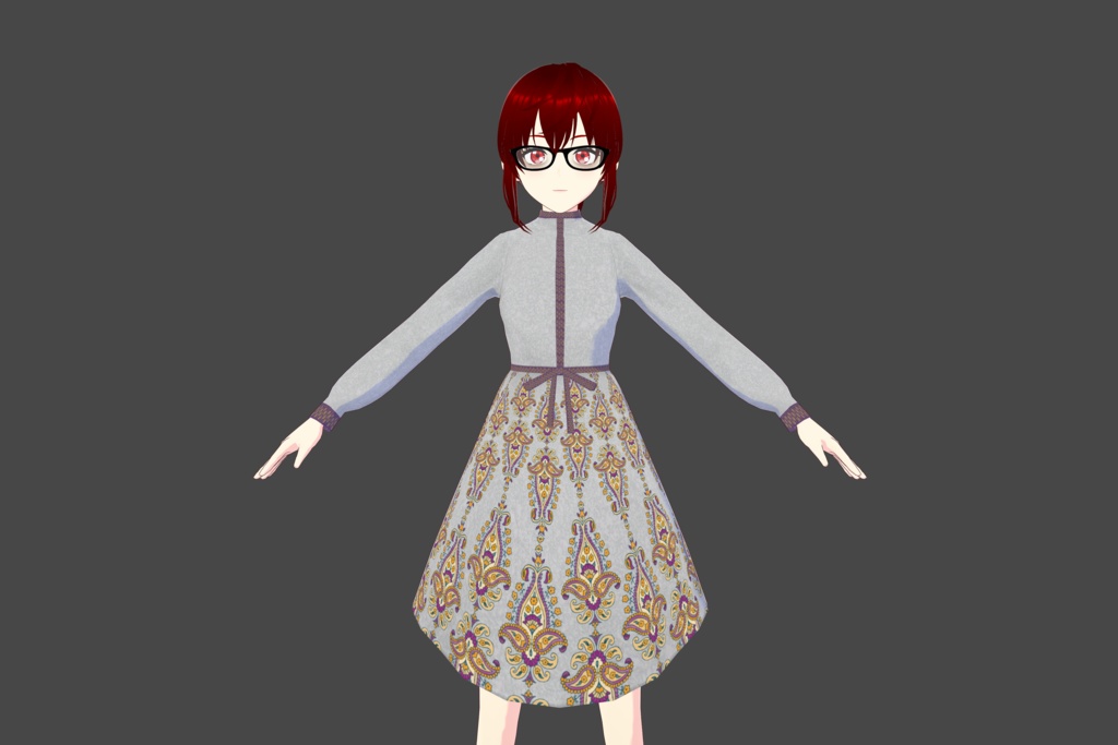 Silver/Gold Vroid Dress