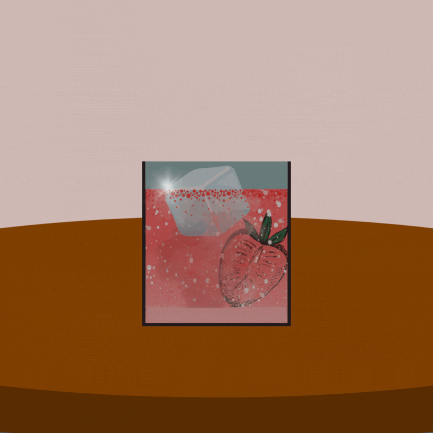 Strawberry Cocktail Streaming Asset