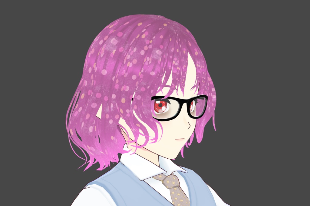 Purple Sparkles Vroid Hair Texture