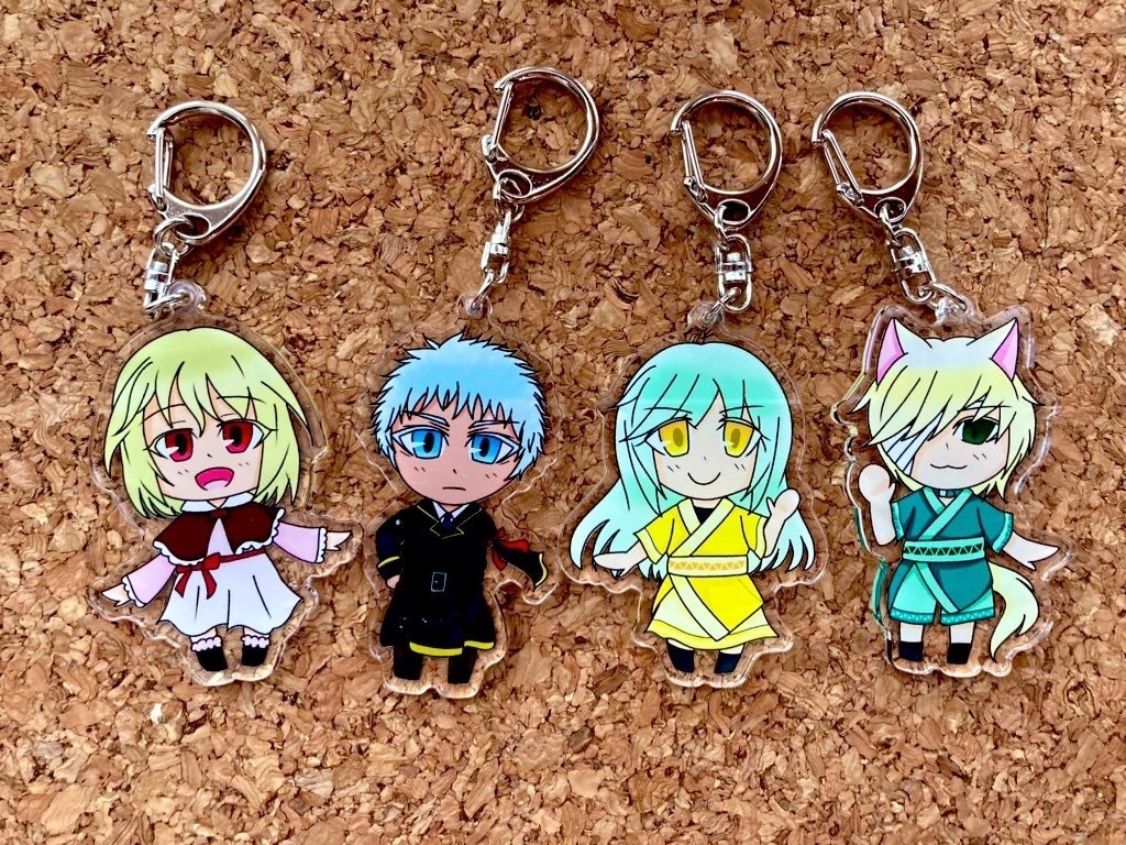 チタニア アクリルキーホルダー