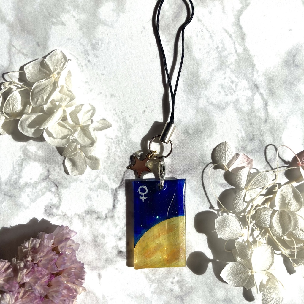 天体キーホルダー　金星