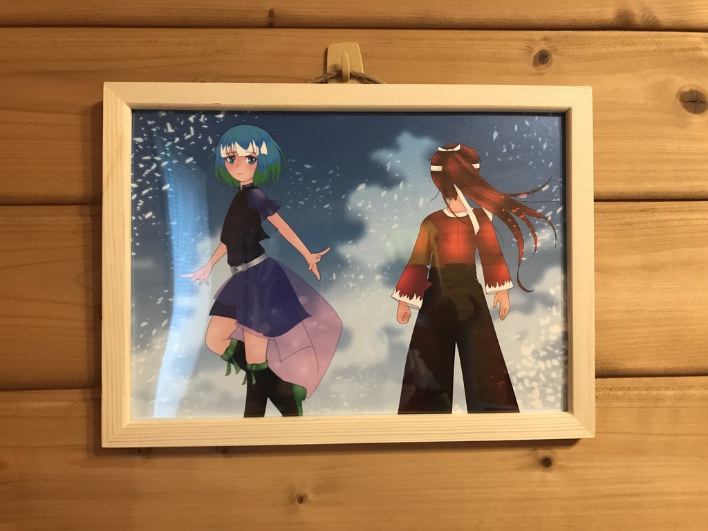 地球 火星 イラストシート B5サイズ キツネうどん Booth