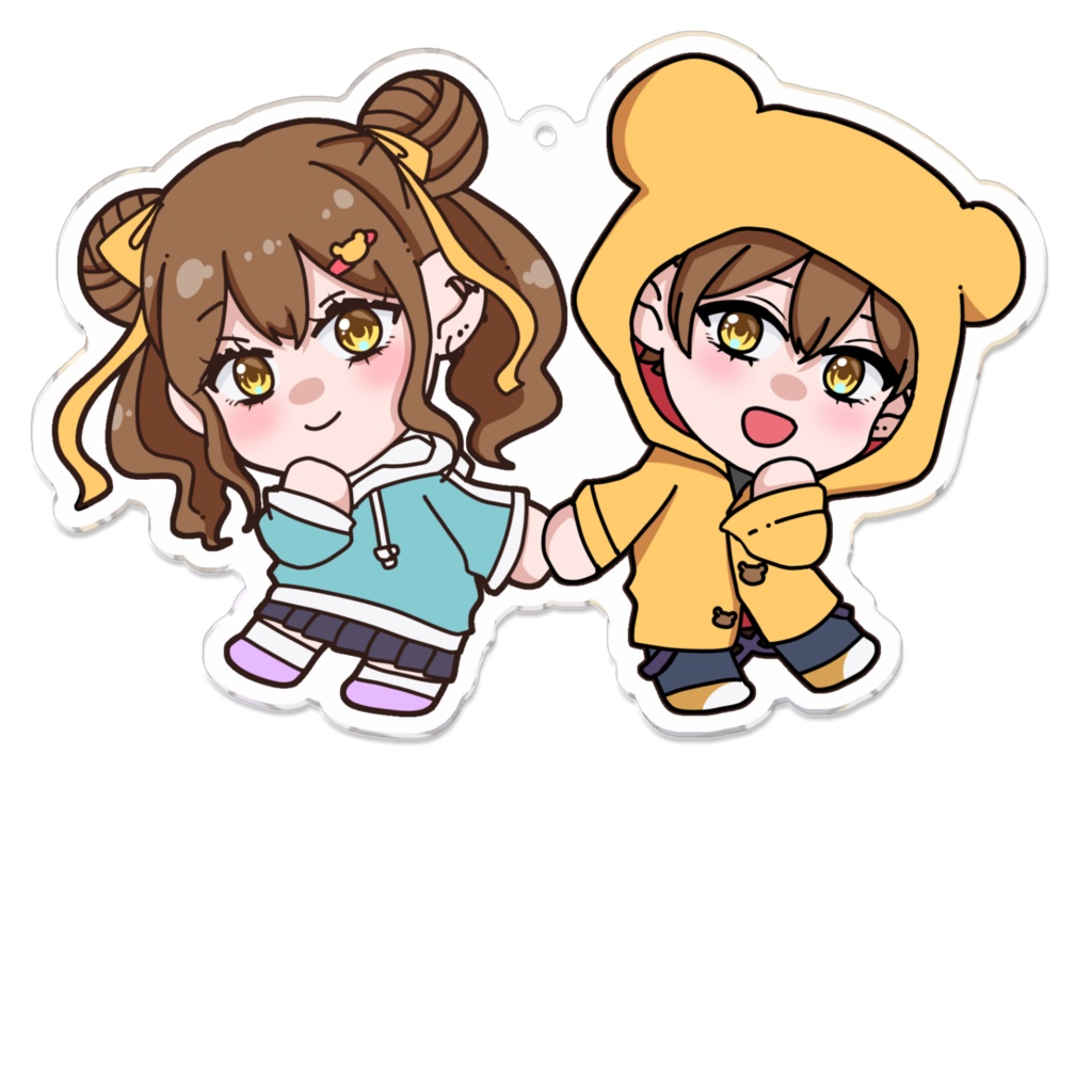 いまさんいまちゃんコラボアクキー