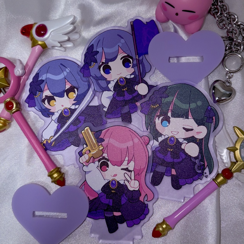 【小美山愛】みにのわ〜るアクリルスタンド⚜️💜