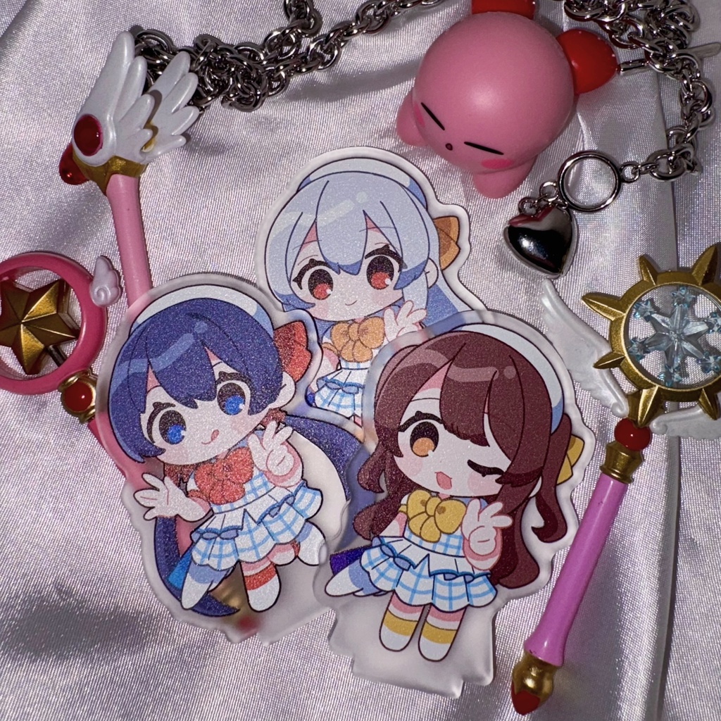 【鈴村優】みにえるアクリルスタンド🪽🫧